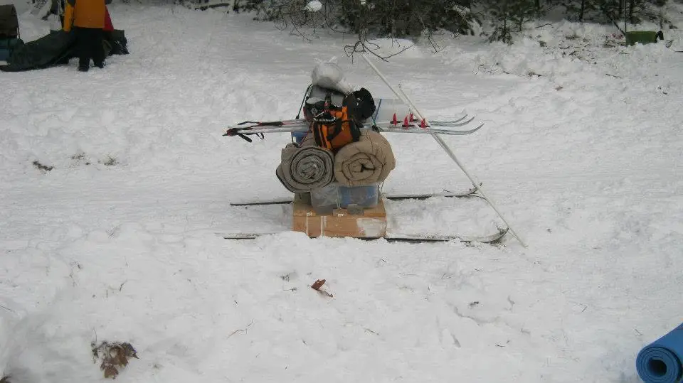Our Packed Sled